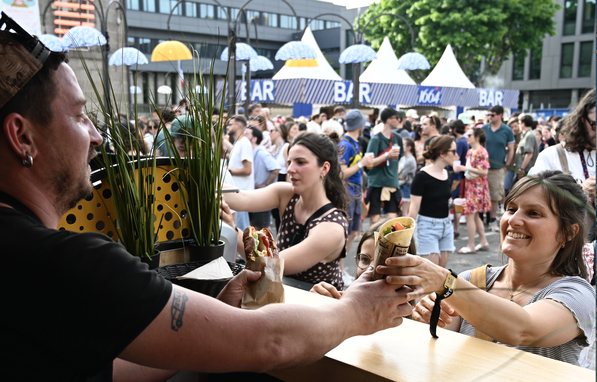 Ambiance bar festival Beans Conspiracy