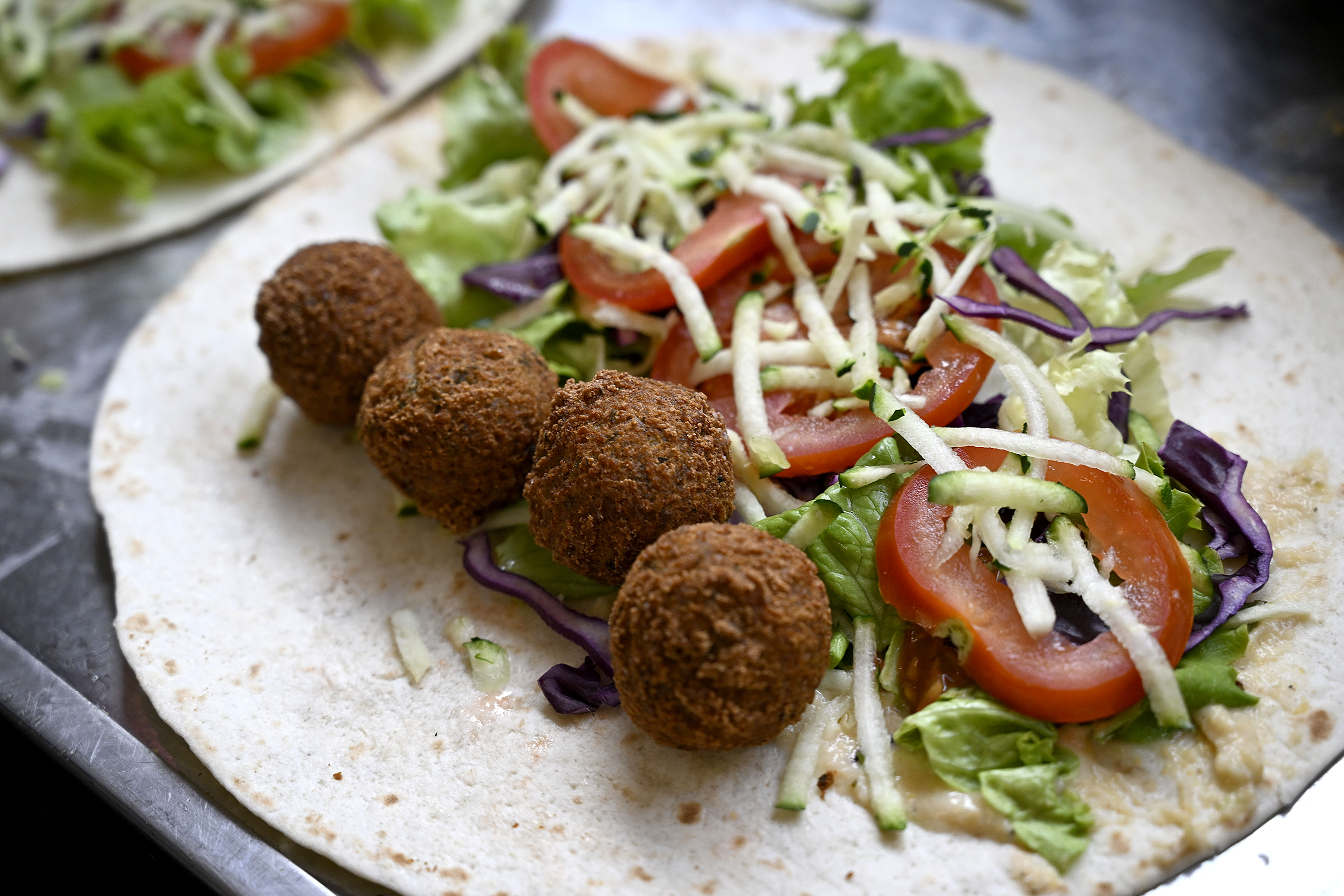Falafel vegan Beans Conspiracy